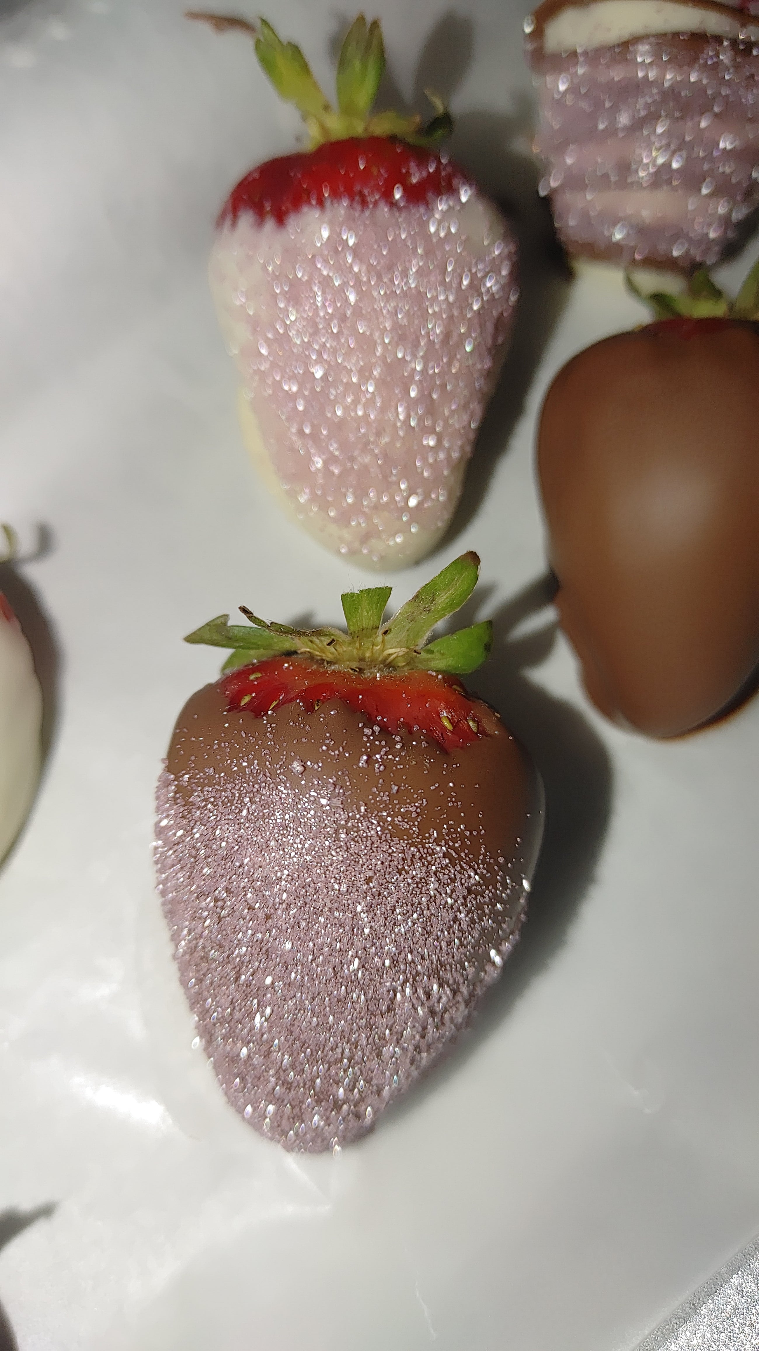 Chocolate Dipped Strawberries | Custom Color