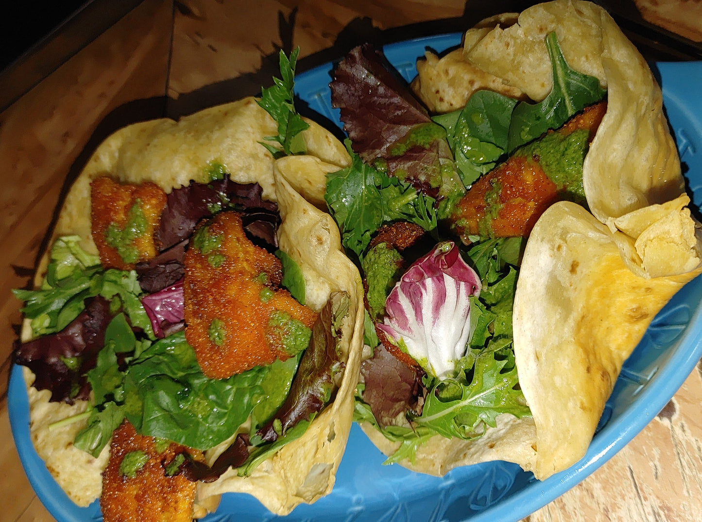 Tostada Fish Salad